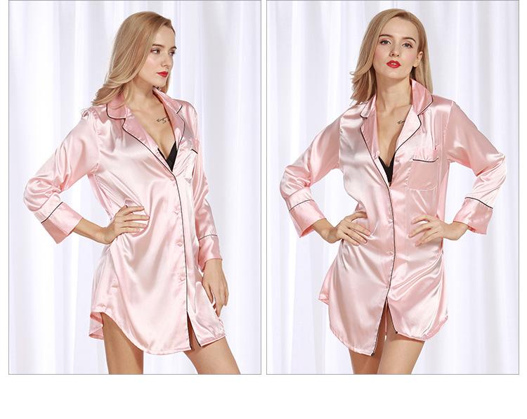 Long Sleeve Nightshirt for Women