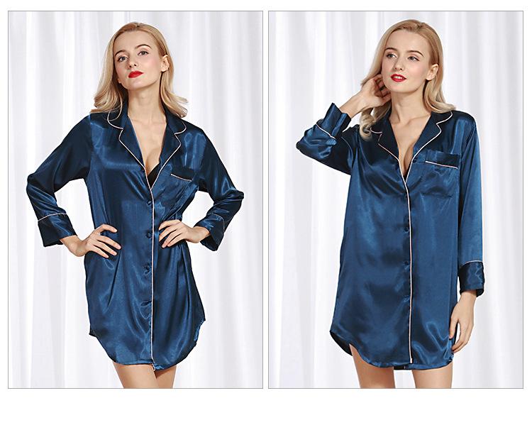 Long Sleeve Nightshirt for Women