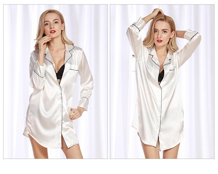 Long Sleeve Nightshirt for Women