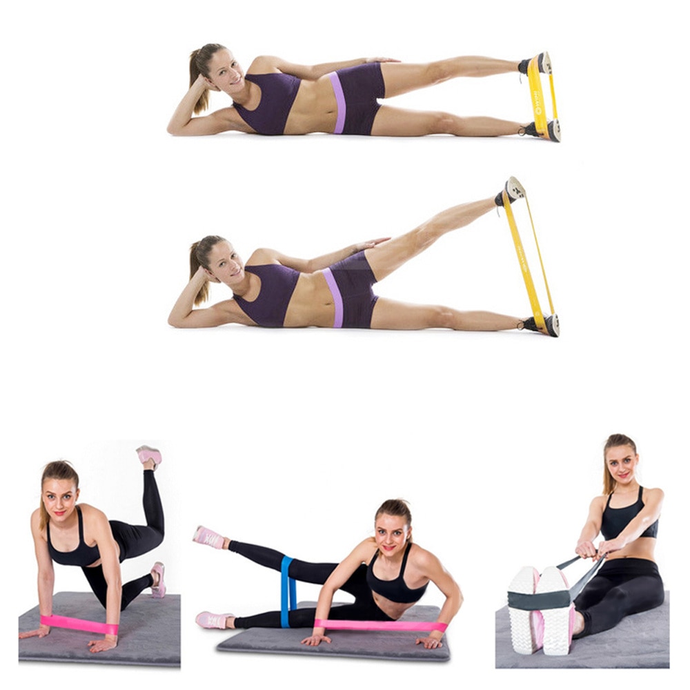 150lb Fitness Resistance Bands Set